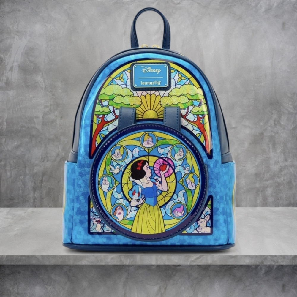 NWT Loungefly Disney Princess Stained Glass Collection: Snow White